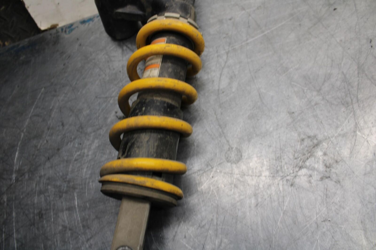 08-10 SUZUKI GSXR750 REAR BACK SHOCK ABSORBER SUSPENSION 62100-38H00-163 bb476