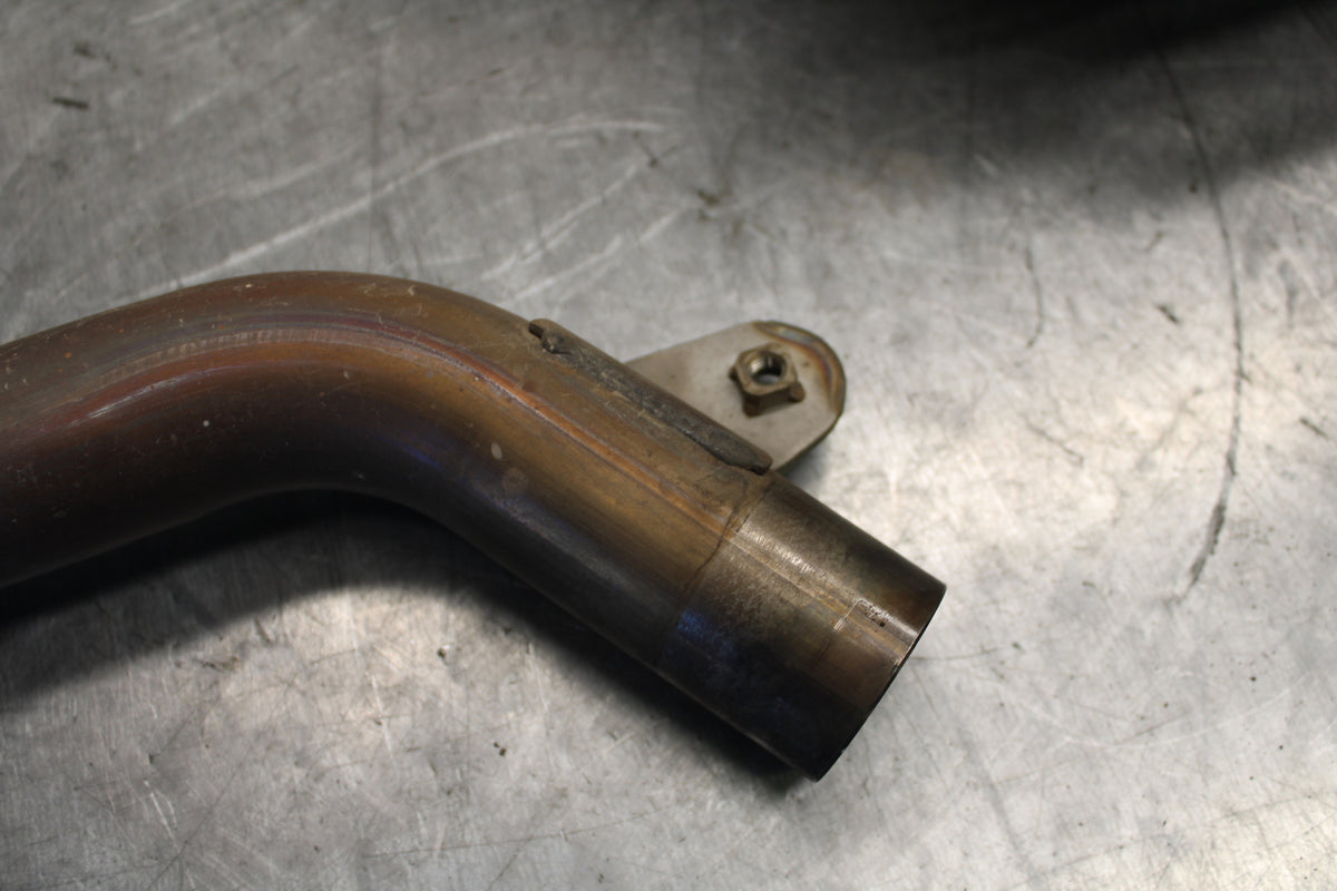 07-09 YAMAHA FZ6 EXHAUST PIPE MUFFLER SLIP ON CAN SILENCER 5VX-14710-01-00 BB713