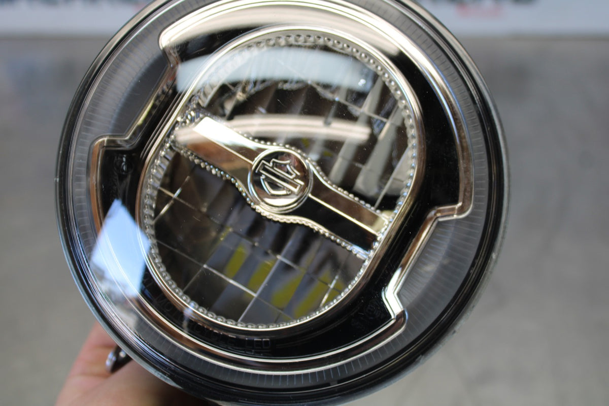 22 HARLEY-DAVIDSON SOFTAIL SINGLE HEADLIGHT HEAD LAMP LIGHT BB859