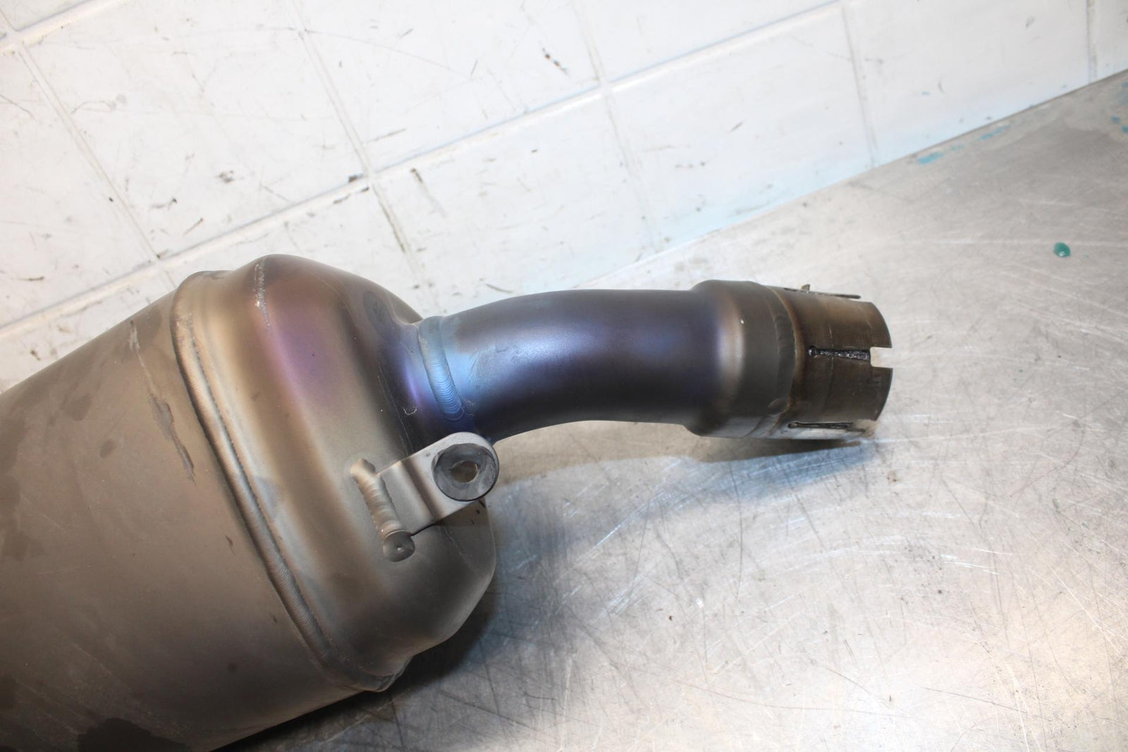 11-21 SUZUKI GSXR750 EXHAUST PIPE MUFFLER SLIP ON CAN SILENCER BB492