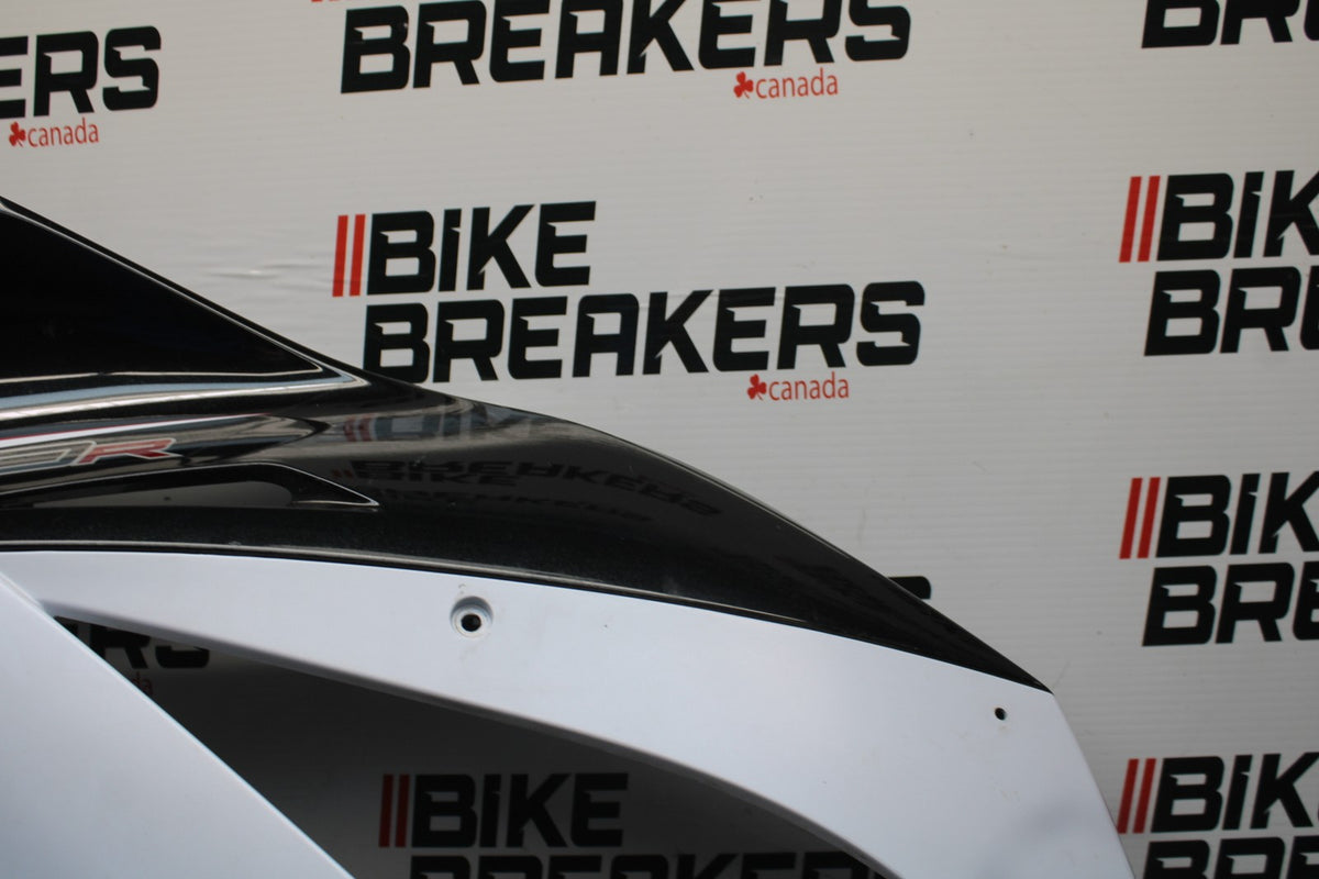 11-15 KAWASAKI NINJA ZX10R LEFT LOWER MID UPPER SIDE FAIRING COWL BB840