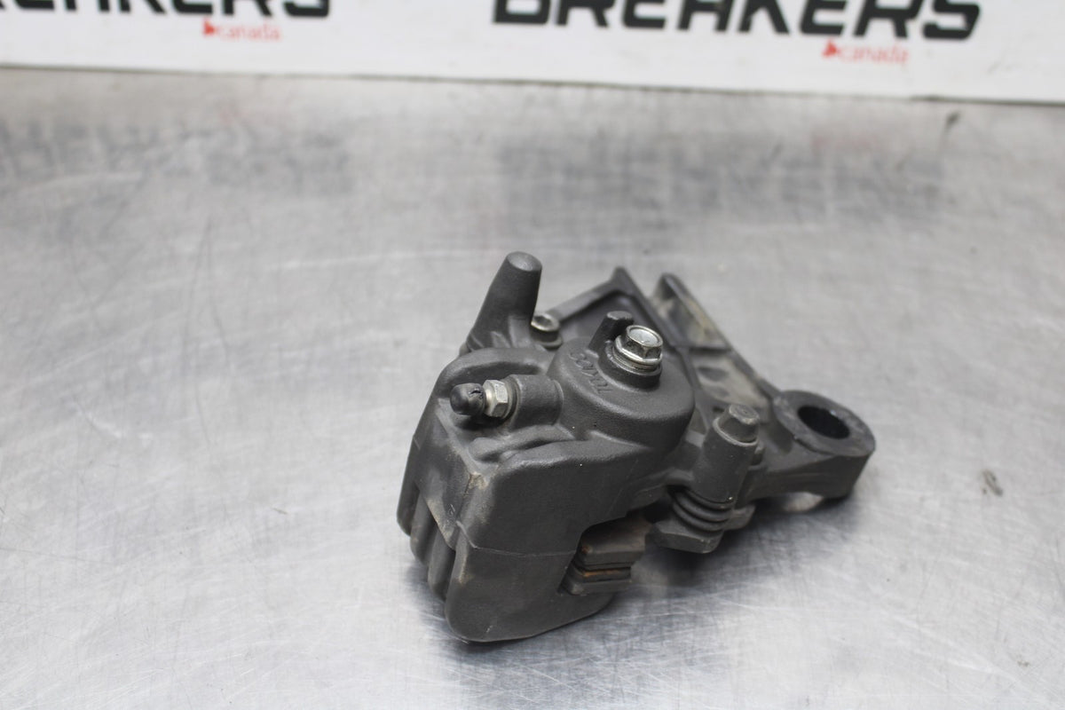 12 KAWASAKI NINJA 650 EX650E REAR BACK BRAKE CALIPER W MOUNT BRACKET BB926