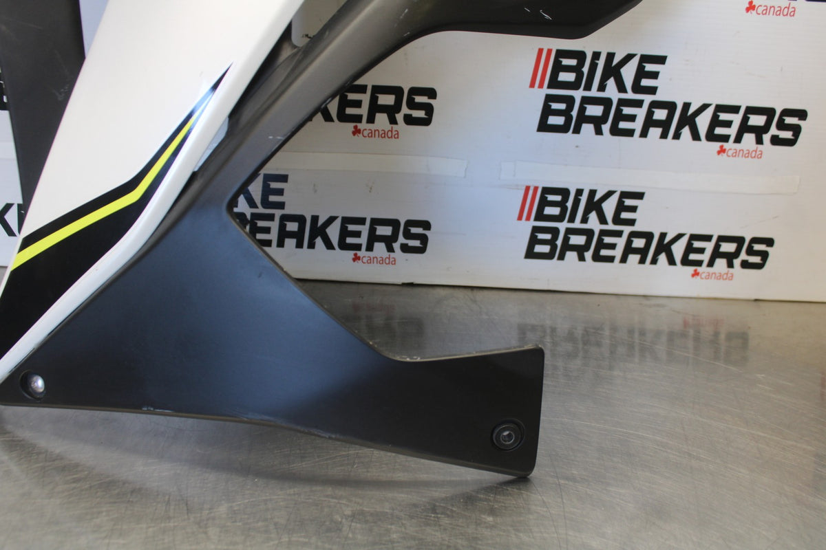 15-17 YAMAHA YZF R3 LEFT LOWER MID UPPER SIDE FAIRING COWL BB003