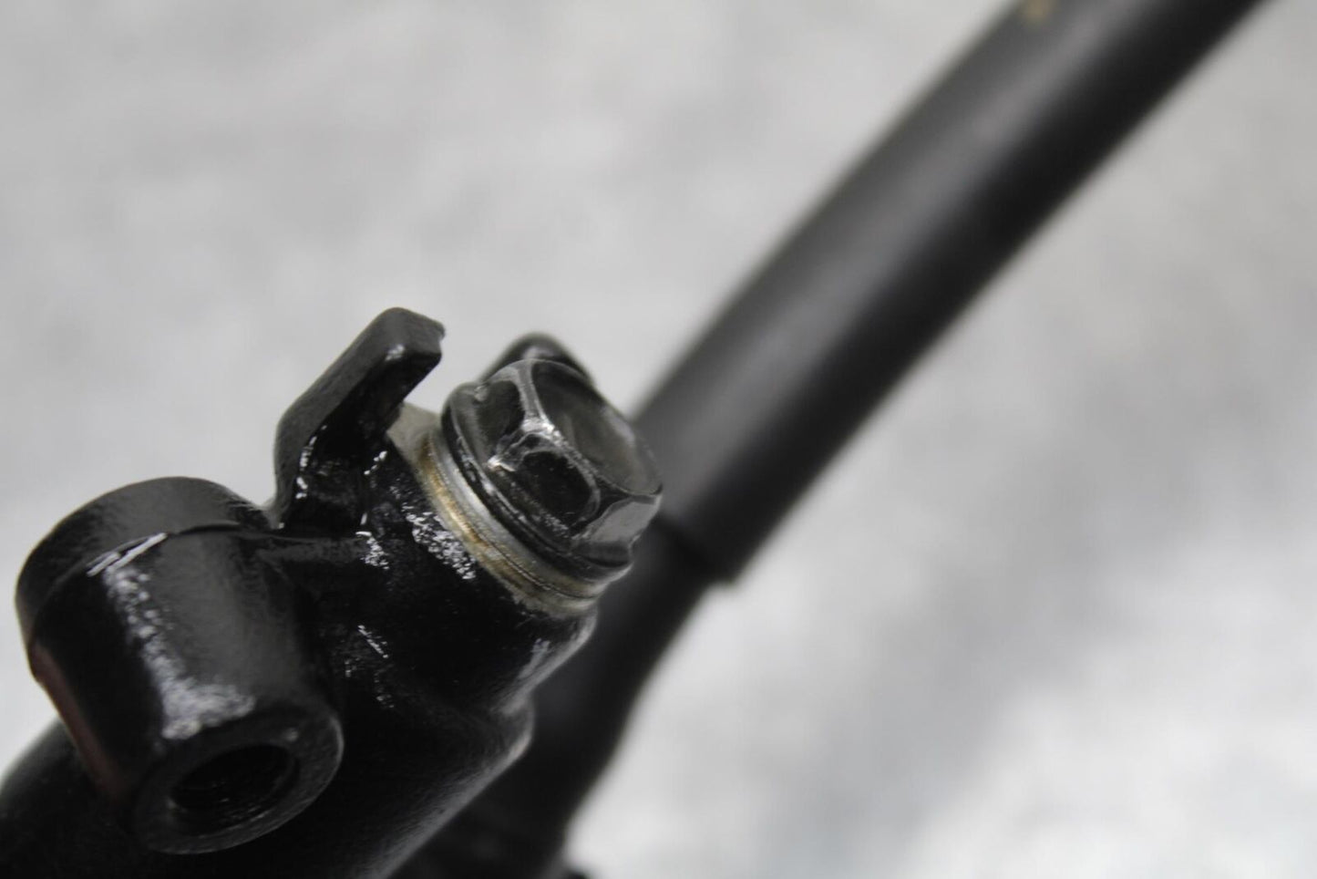 15-16 KAWASAKI EX300 REAR BACK BRAKE MASTER CYLINDER W RESERVOIR BB635