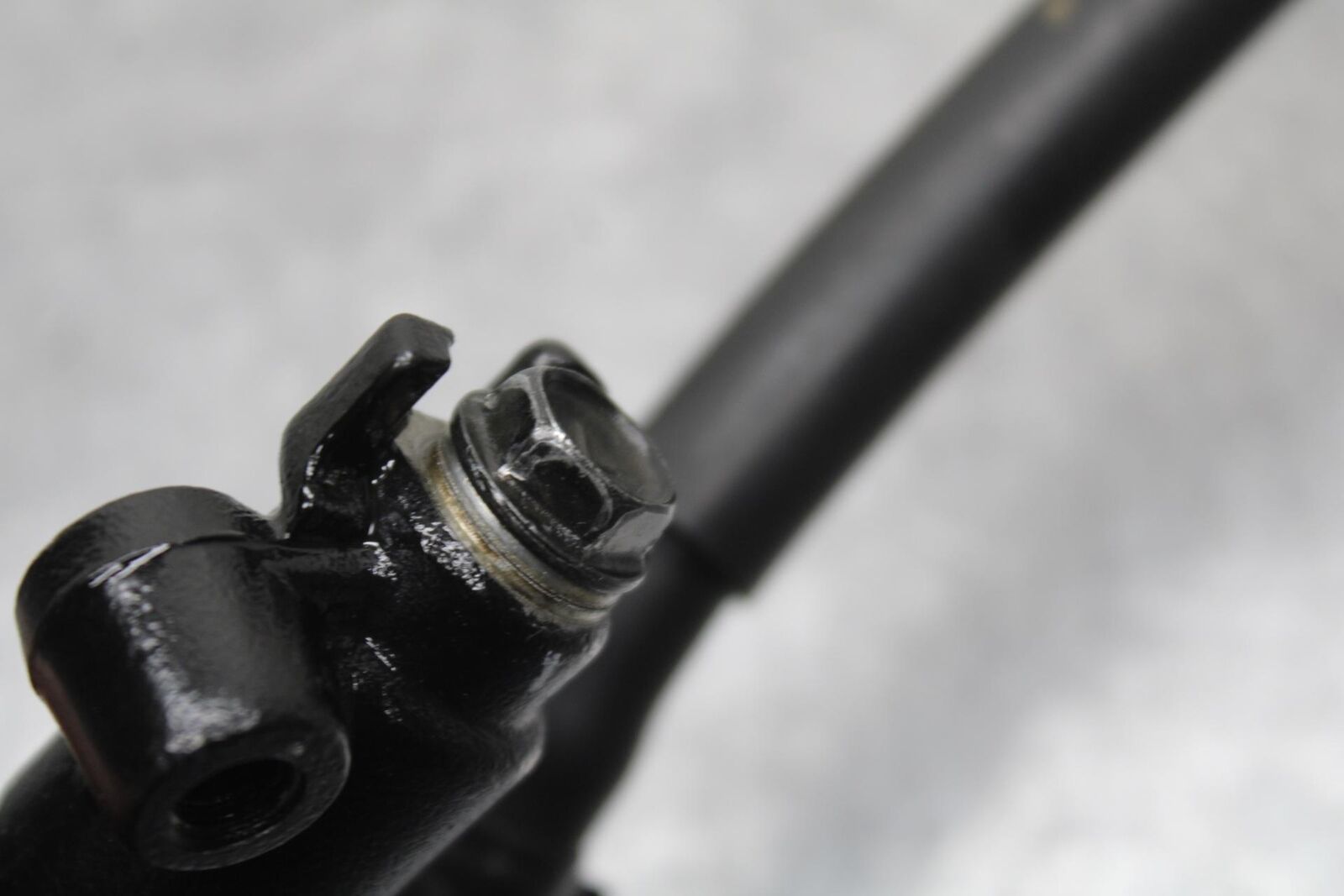 15-16 KAWASAKI EX300 REAR BACK BRAKE MASTER CYLINDER W RESERVOIR BB635