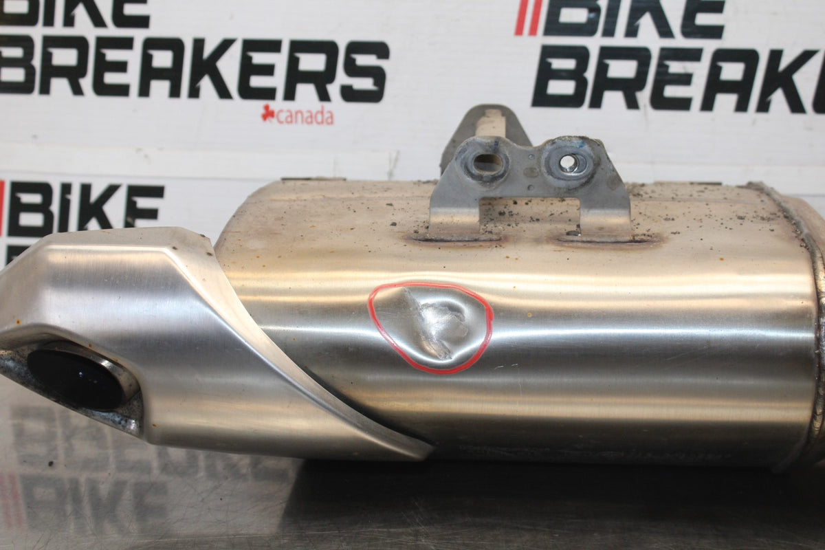 12 KAWASAKI NINJA 650 EX650E FULL EXHAUST SYSTEM HEADERS PIPE MUFFLER BB926