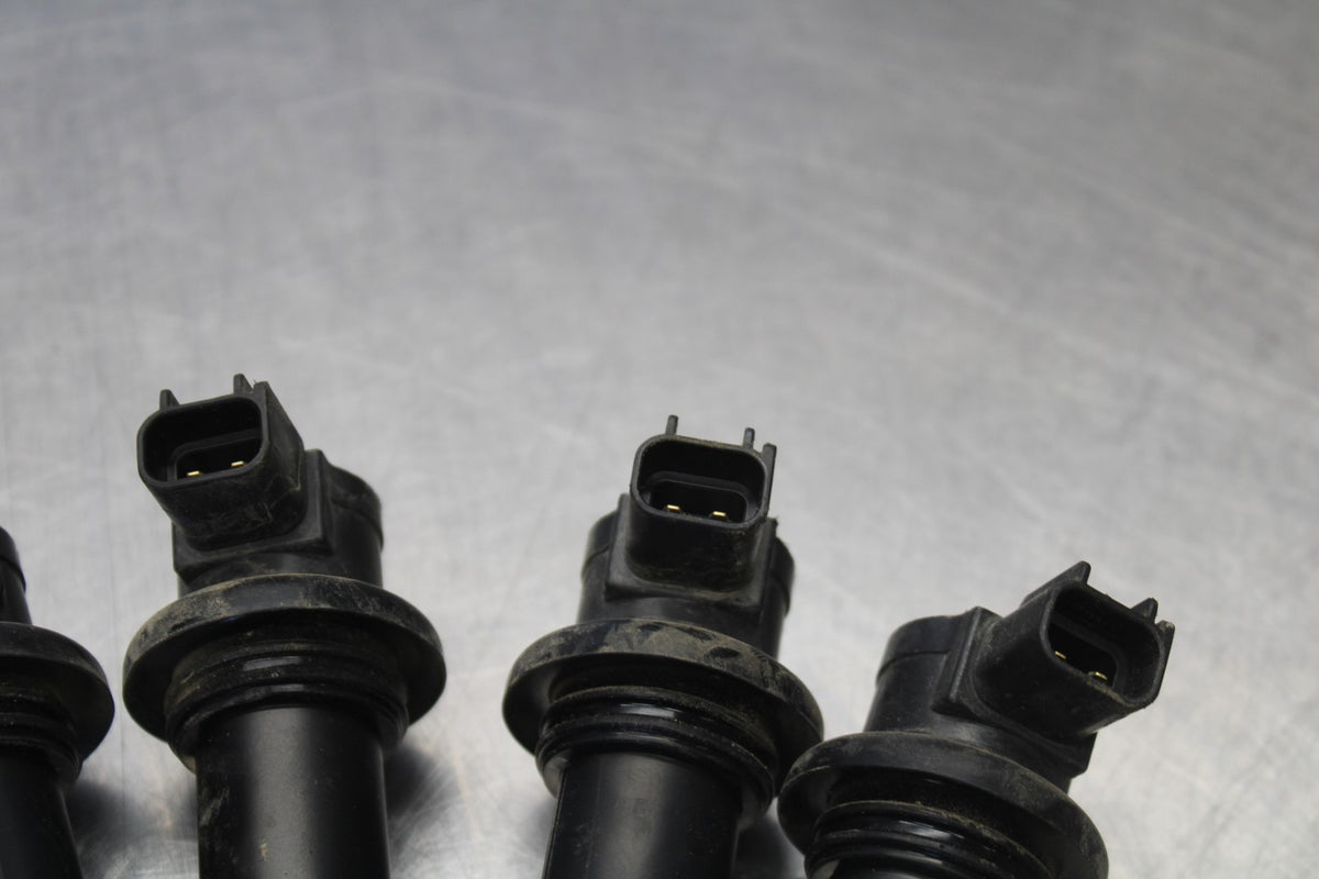03-04 YAMAHA YZF R6 IGNITION COILS COIL SPARK PLUG CAPS BB890