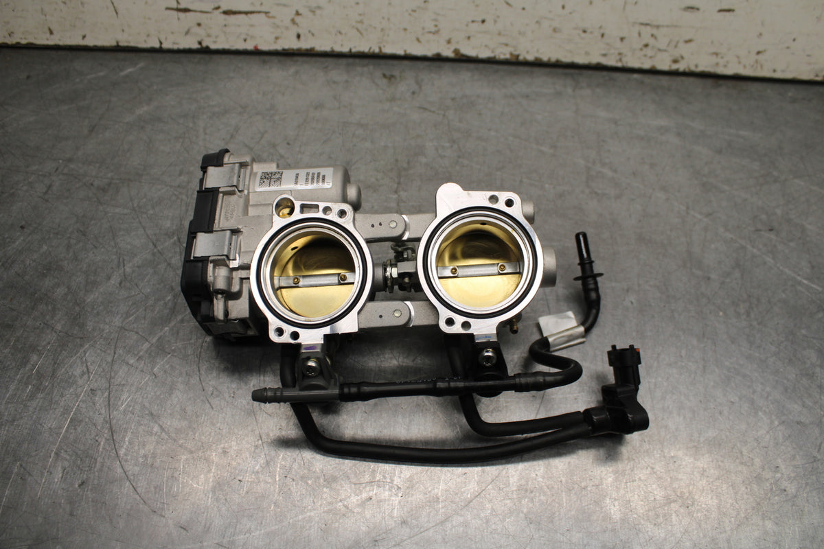21-24 APRILIA TUONO 660 FACTORY MAIN FUEL INJECTORS / THROTTLE BODIES BB733