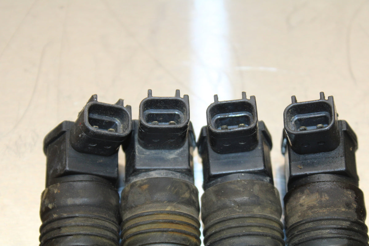 02-03 HONDA CBR900RR 954 IGNITION COILS COIL SPARK PLUG CAPS BB497