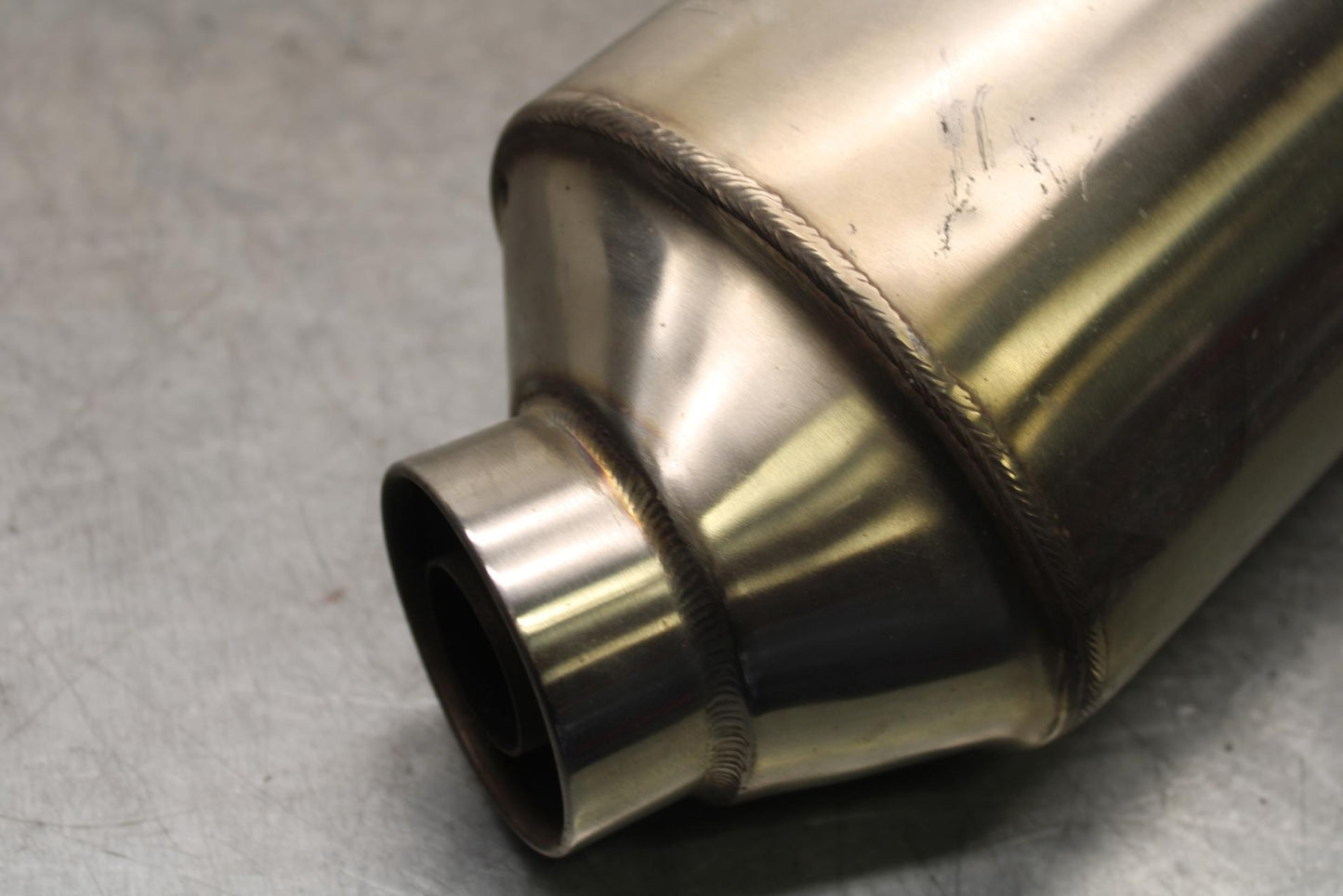 2008 Honda CBF1000 EXHAUST PIPE MUFFLER SLIP ON CAN SILENCER BB641
