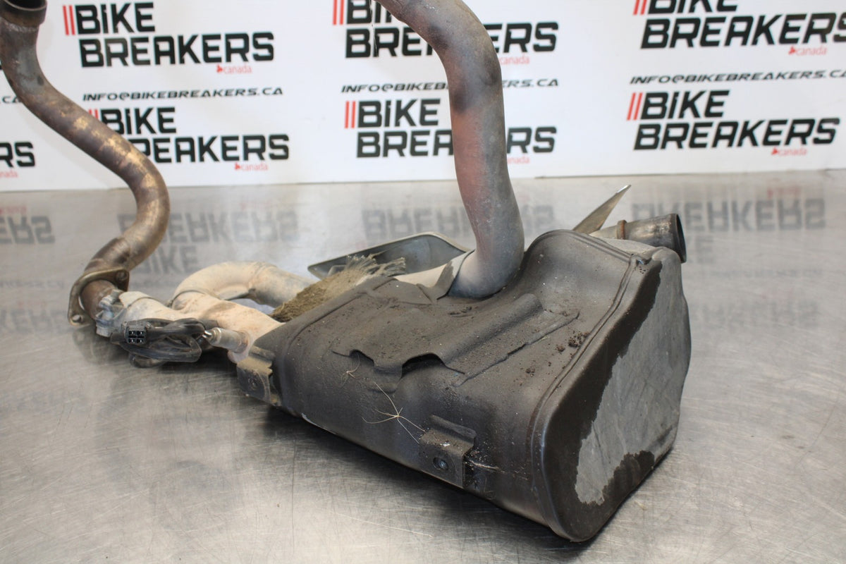 10 SUZUKI SV650 EXHAUST HEADER PIPES MANIFOLD BB181