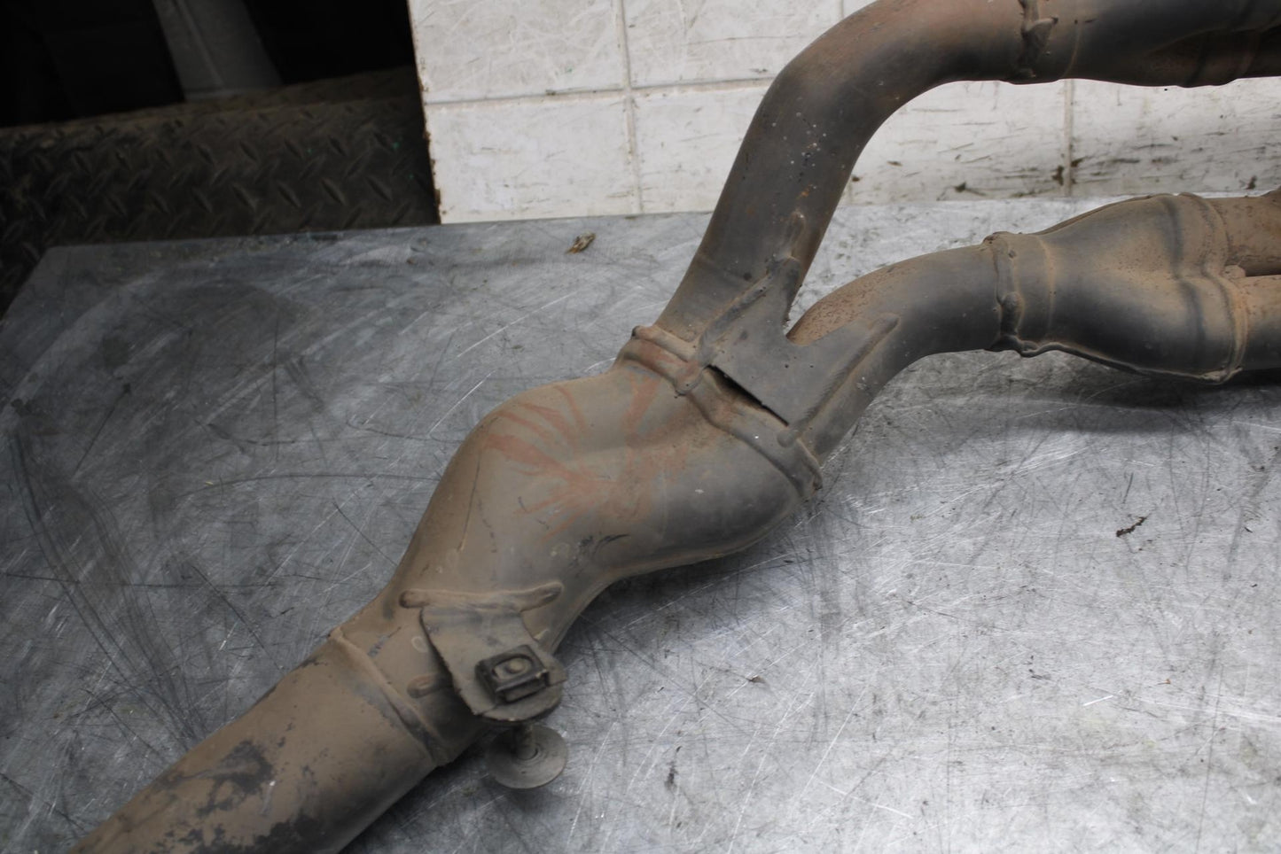 1997 Suzuki GSXR750 EXHAUST HEADER PIPES MANIFOLD BB187