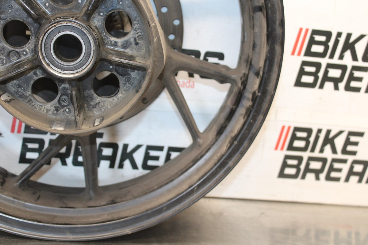 19 BMW F750GS REAR WHEEL BACK RIM & ROTOR BB938