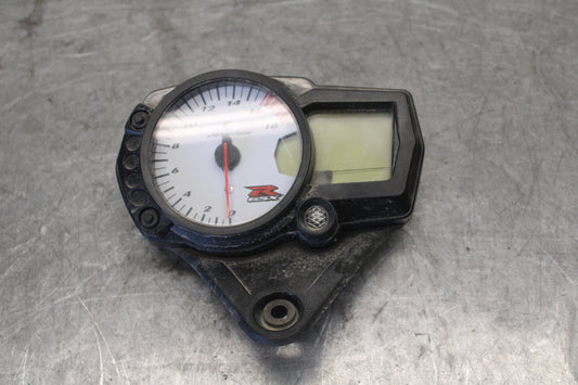 06-07 SUZUKI GSXR 600 SPEEDO TACH GAUGES CLUSTER SPEEDOMETER TACHOMETER BB694