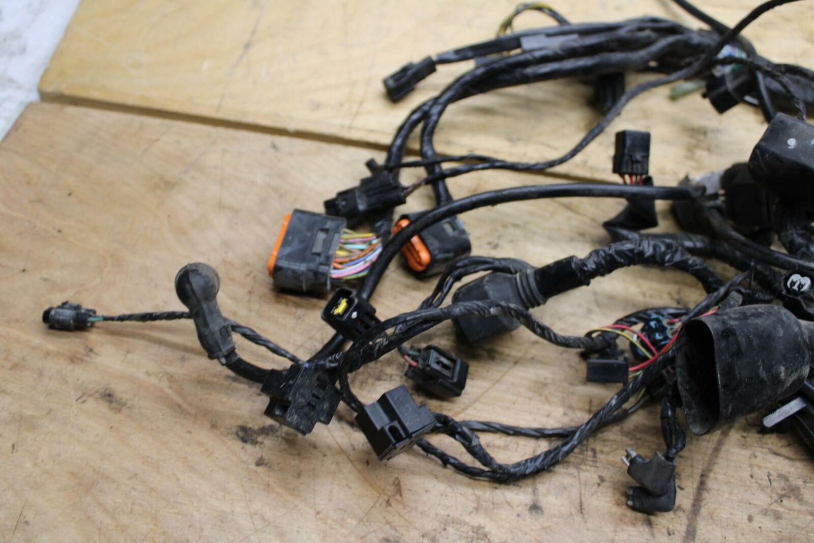 09-10 KAWASAKI ER-6N MAIN ENGINE WIRING HARNESS MOTOR WIRE LOOM 26031-0670 BB325