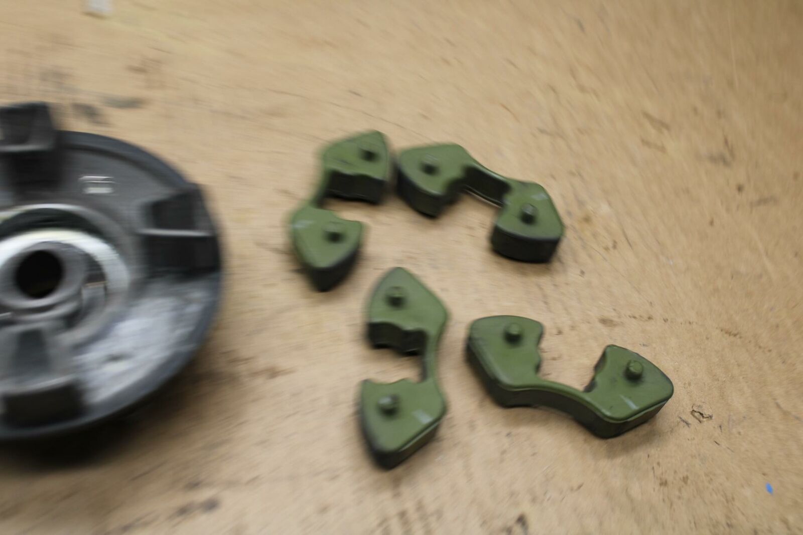 09-12 KAWASAKI NINJA ZX6R REAR HUB SHOCK DAMPERS CUSH ABSORBERS BB383