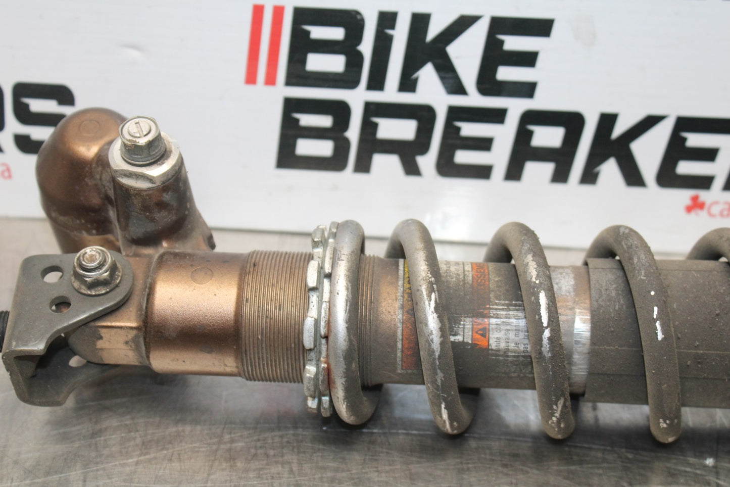 08 KAWASAKI NINJA ZX10R REAR BACK SHOCK ABSORBER SUSPENSION BB201