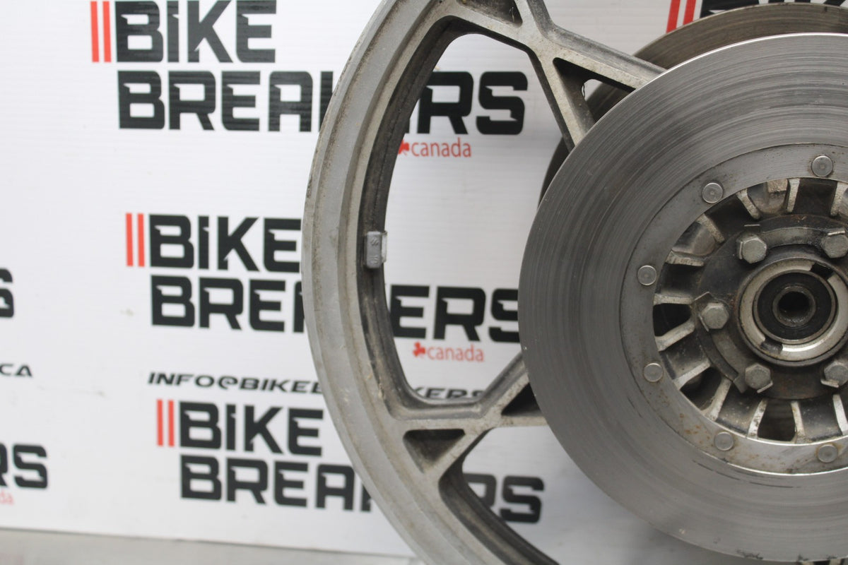 78-79 SUZUKI GS1000 FRONT WHEEL FRONT RIM & ROTORS BB787