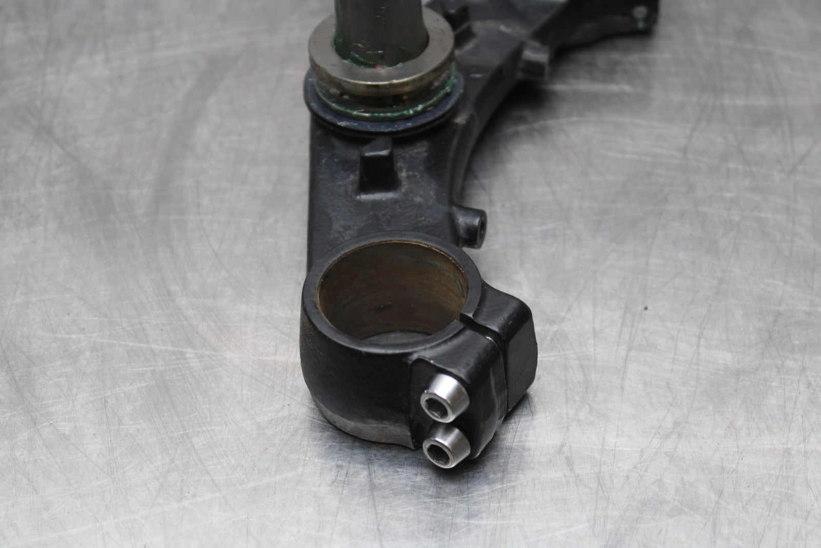 18-23 KAWASAKI NINJA 400 EX400 FRONT FORKS CLAMP LOWER TRIPLE TREE STEM BB177