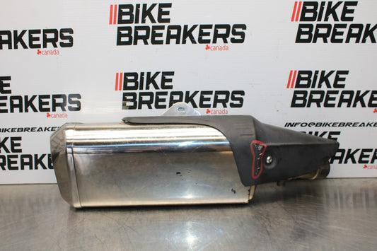 21-23 KAWASAKI NINJA ZX6R EXHAUST PIPE MUFFLER SLIP ON CAN SILENCER BB179