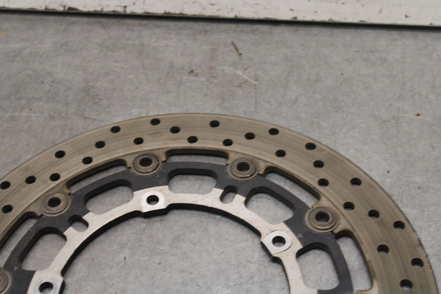 08-16 YAMAHA YZF R6 FRONT LEFT RIGHT BRAKE ROTORS DISCS 13S-2581T-00-00 BB247