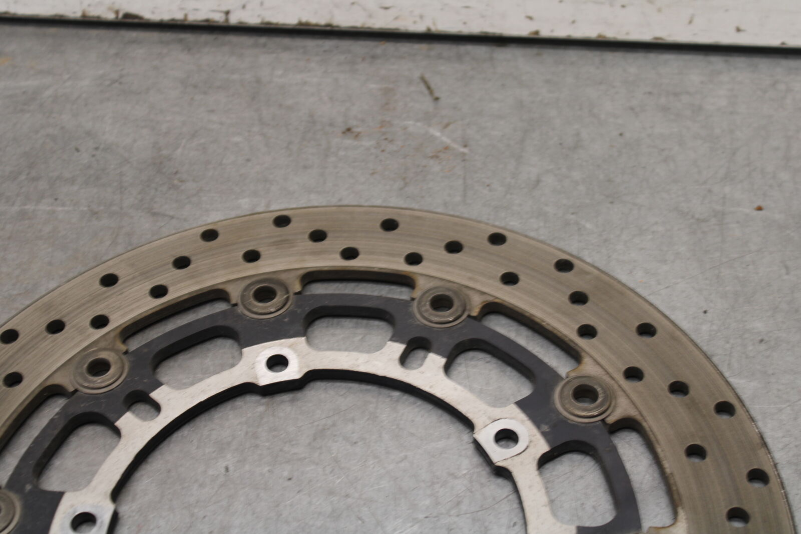 08-16 YAMAHA YZF R6 FRONT LEFT RIGHT BRAKE ROTORS DISCS 13S-2581T-00-00 BB247
