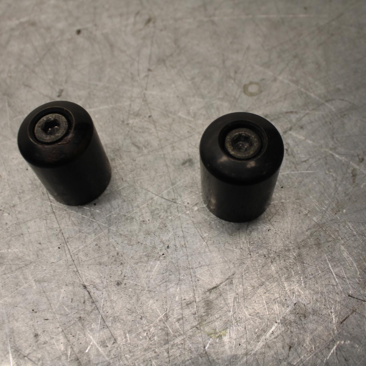 2007 Kawasaki Ninja ZX6R ZX600P HANDLEBAR END CAPS WEIGHTS  13042-1133 BB47