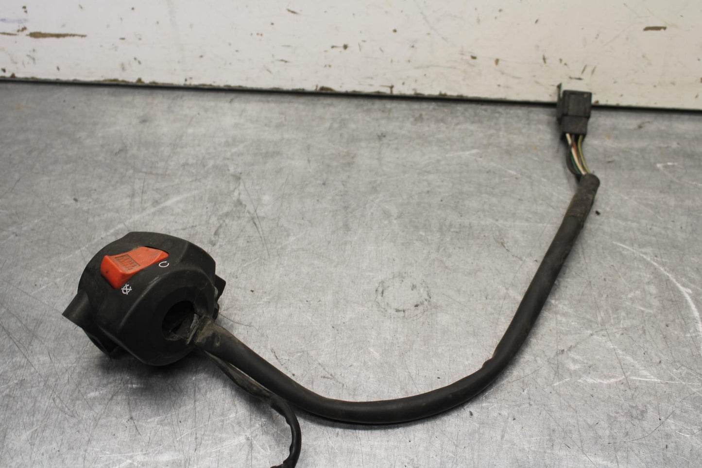 03-04 HONDA CBR600RR RIGHT CLIP ON HANDLE KILL OFF START SWITCH SWITCHES BB637