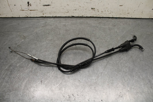 13-18 KAWASAKI NINJA ZX6R THROTTLE CABLES LINES 54012-0586 BB666