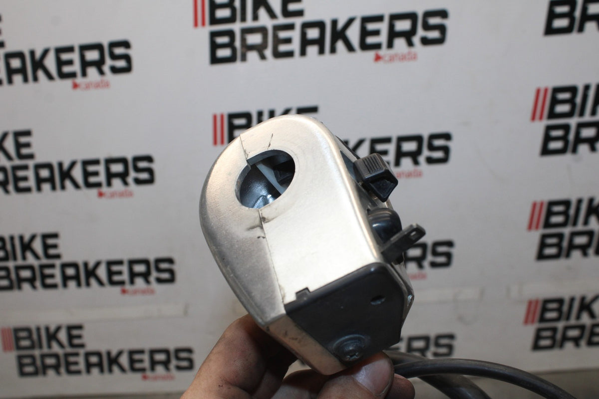 08 YAMAHA V STAR 1100 XVS1100AW CLASSIC LEFT HANDLE SIGNALS SWITCHS CHOKE BB916