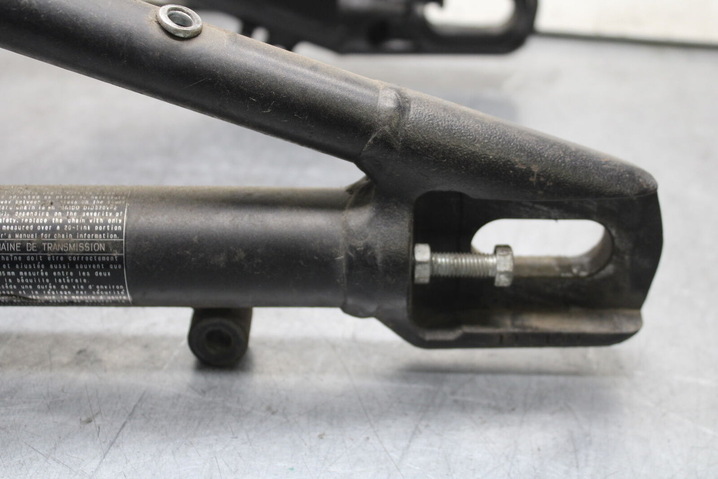 12-17 KAWASAKI ER-6N Z650 REAR SWINGARM BACK SUSPENSION SWING ARM BB709