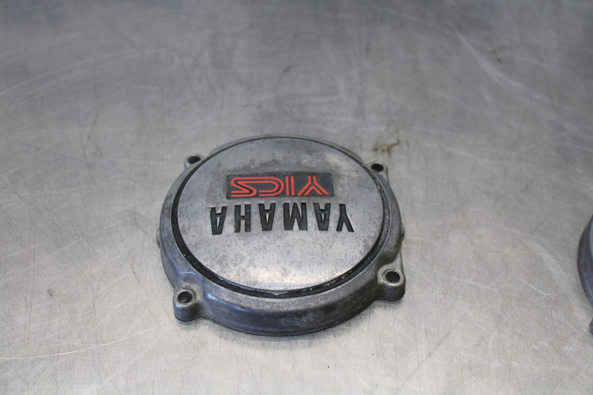 81 YAMAHA MAXIM 550 XJ550 RIGHT LEFT SIDE ENGINE MOTOR COVER BB866