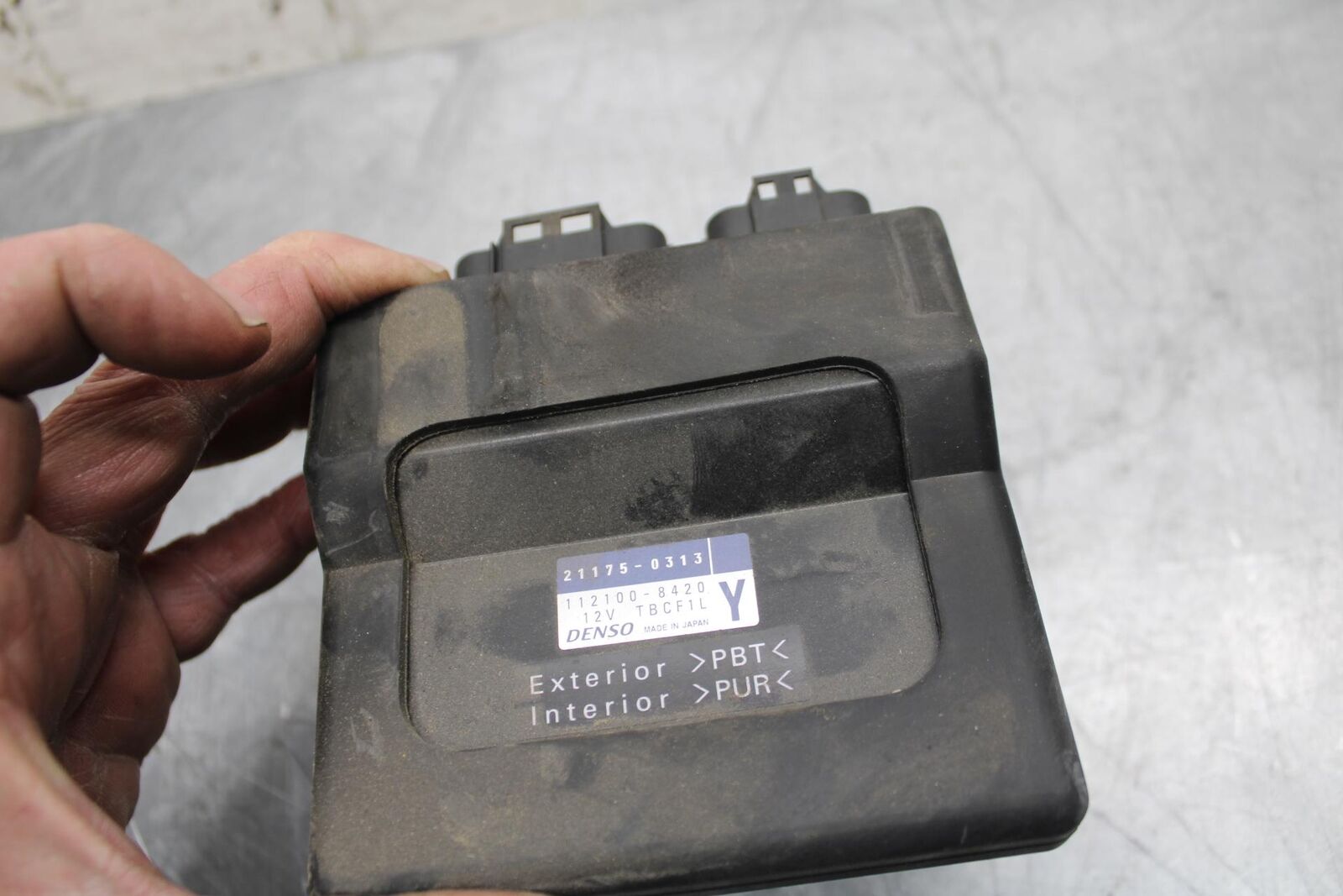 11-14 KAWASAKI VERSYS 650  ECU COMPUTER CONTROLLER UNIT BLACK BOX ECM BB498