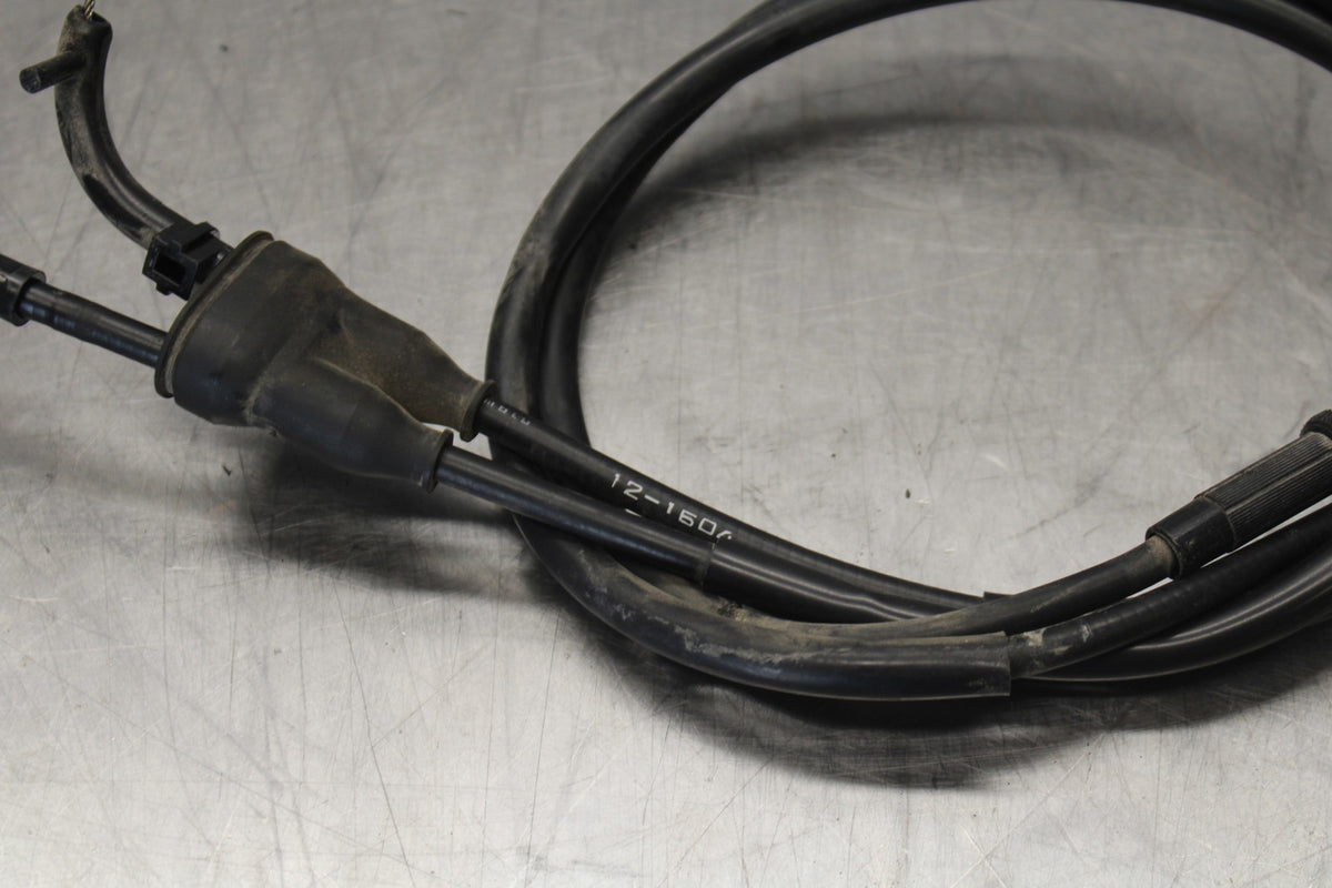 00-05 KAWASAKI NINJA ZX12R THROTTLE CABLES LINES BB892