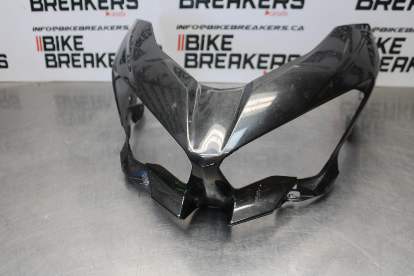 18-23 KAWASAKI NINJA 400 EX400 ABS FRONT UPPER NOSE FAIRING COWL SHROUD BB192