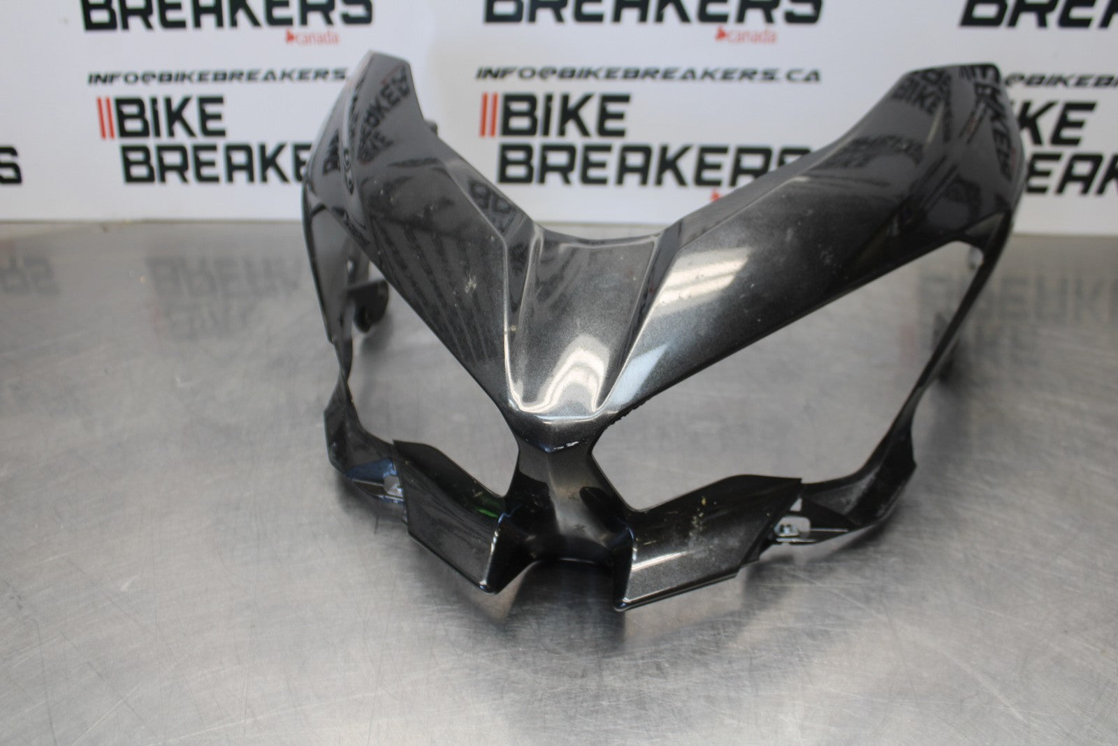 18-23 KAWASAKI NINJA 400 EX400 ABS FRONT UPPER NOSE FAIRING COWL SHROUD BB192