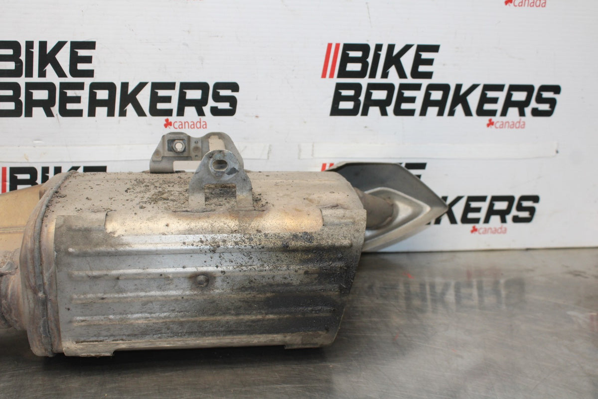 12 KAWASAKI NINJA 650 EX650E FULL EXHAUST SYSTEM HEADERS PIPE MUFFLER BB926