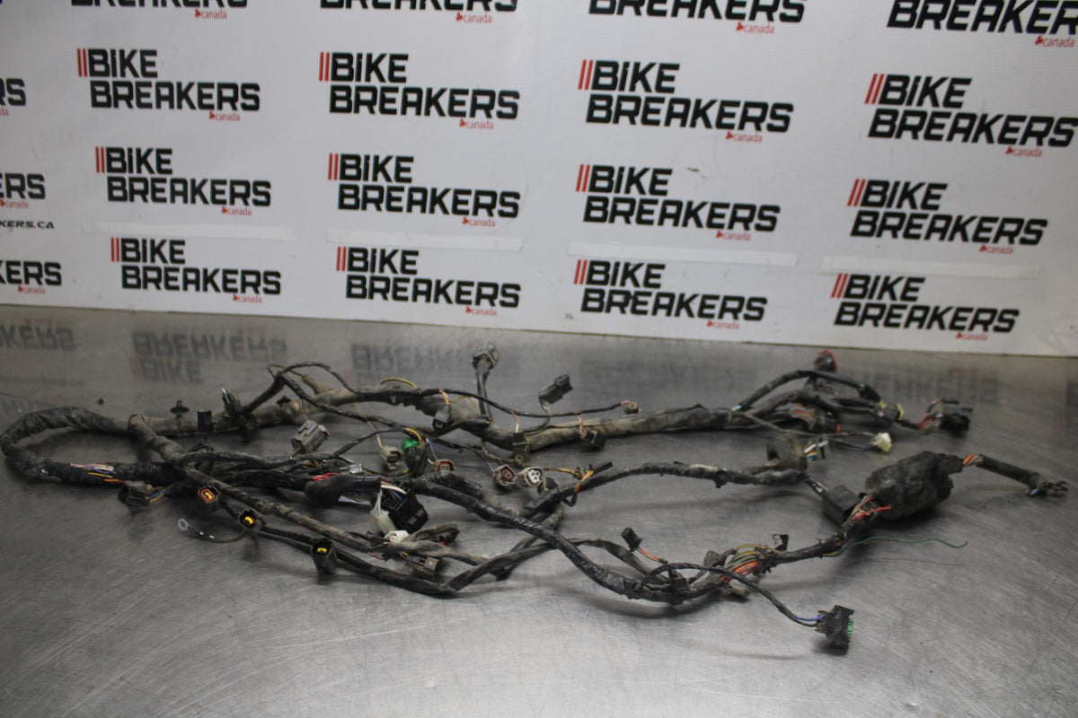08 KAWASAKI ZX6R MAIN ENGINE WIRING HARNESS MOTOR WIRE LOOM BB896