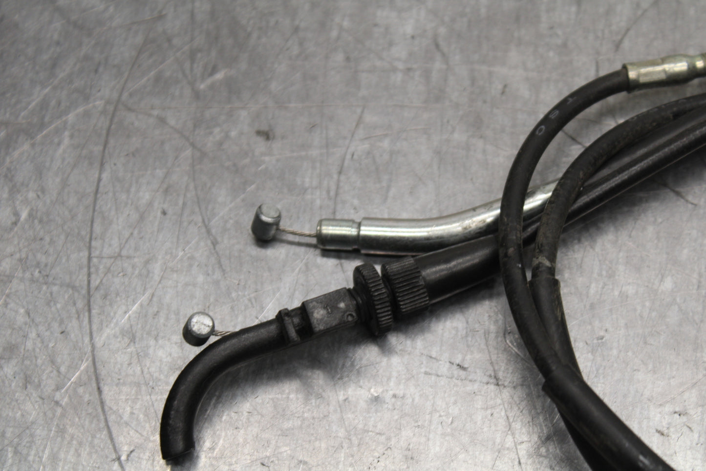 14-15 KAWASAKI NINJA 650 EX650F ABS THROTTLE CABLES LINES BB741