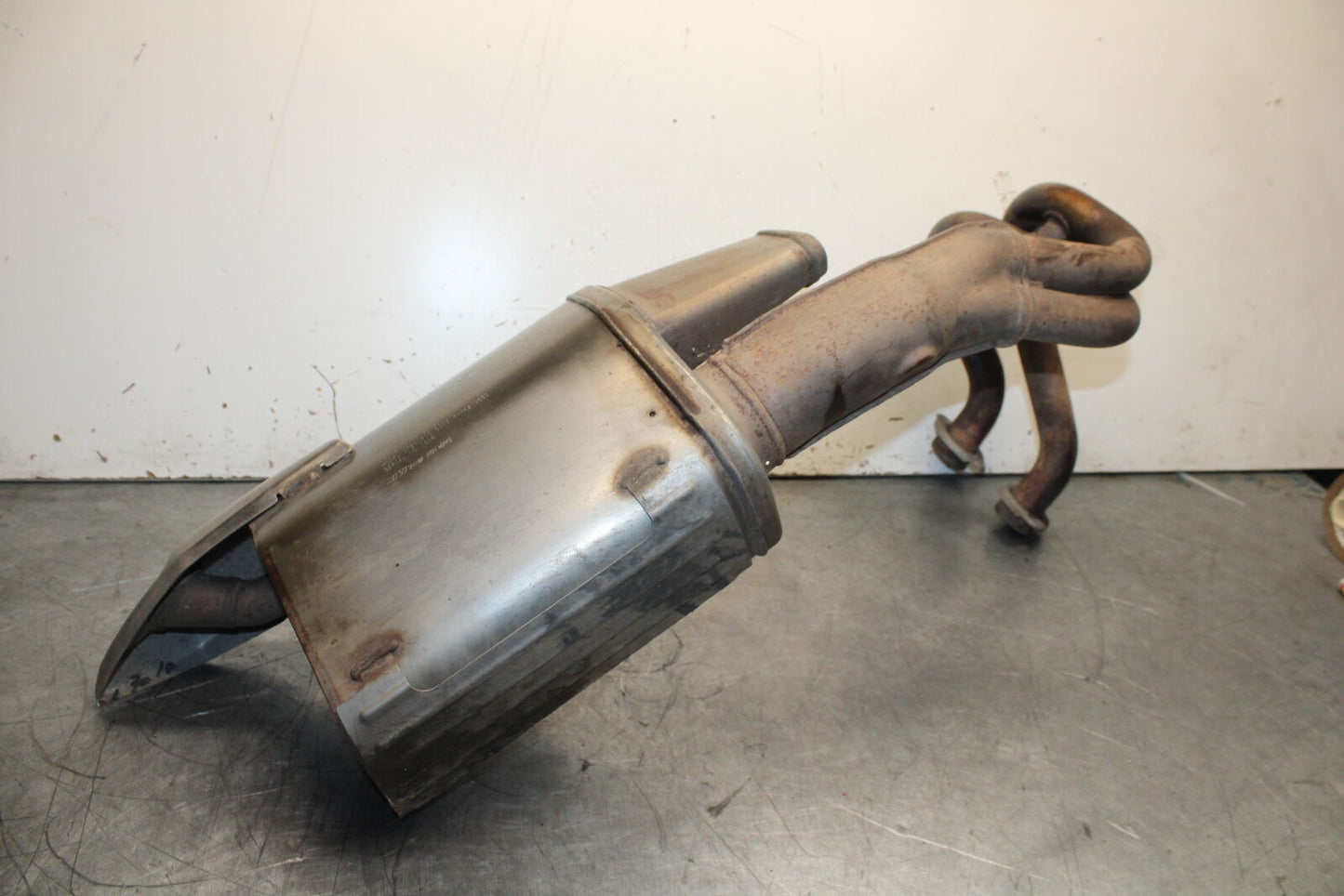 12-17 KAWASAKI ER-6N Z650 FULL EXHAUST SYSTEM HEADERS PIPE MUFFLER BB709