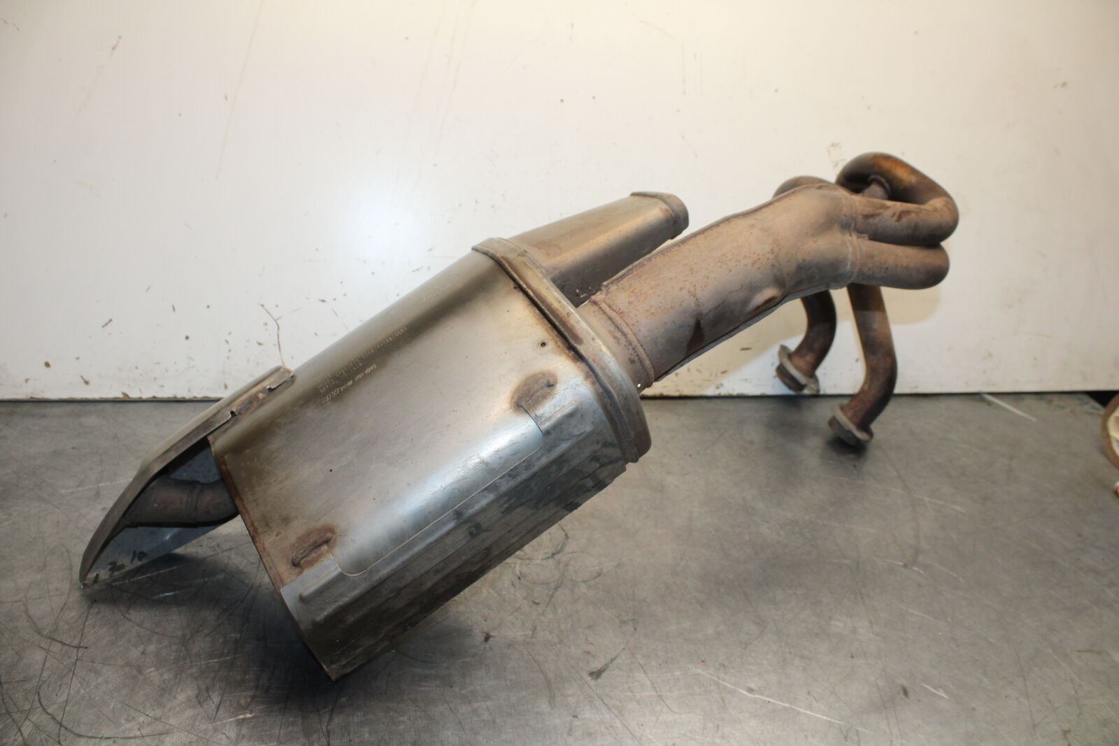 12-17 KAWASAKI ER-6N Z650 FULL EXHAUST SYSTEM HEADERS PIPE MUFFLER BB709