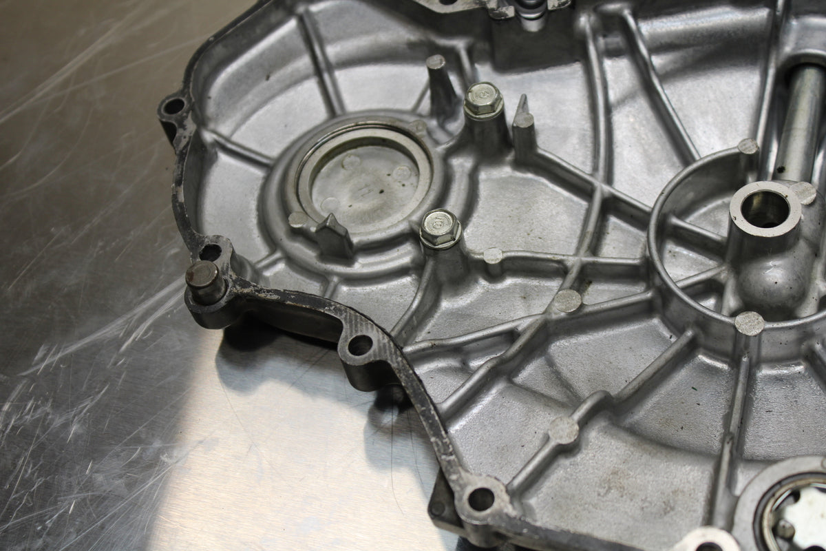 02-03 HONDA CBR954RR CLUTCH SIDE ENGINE MOTOR COVER BB497
