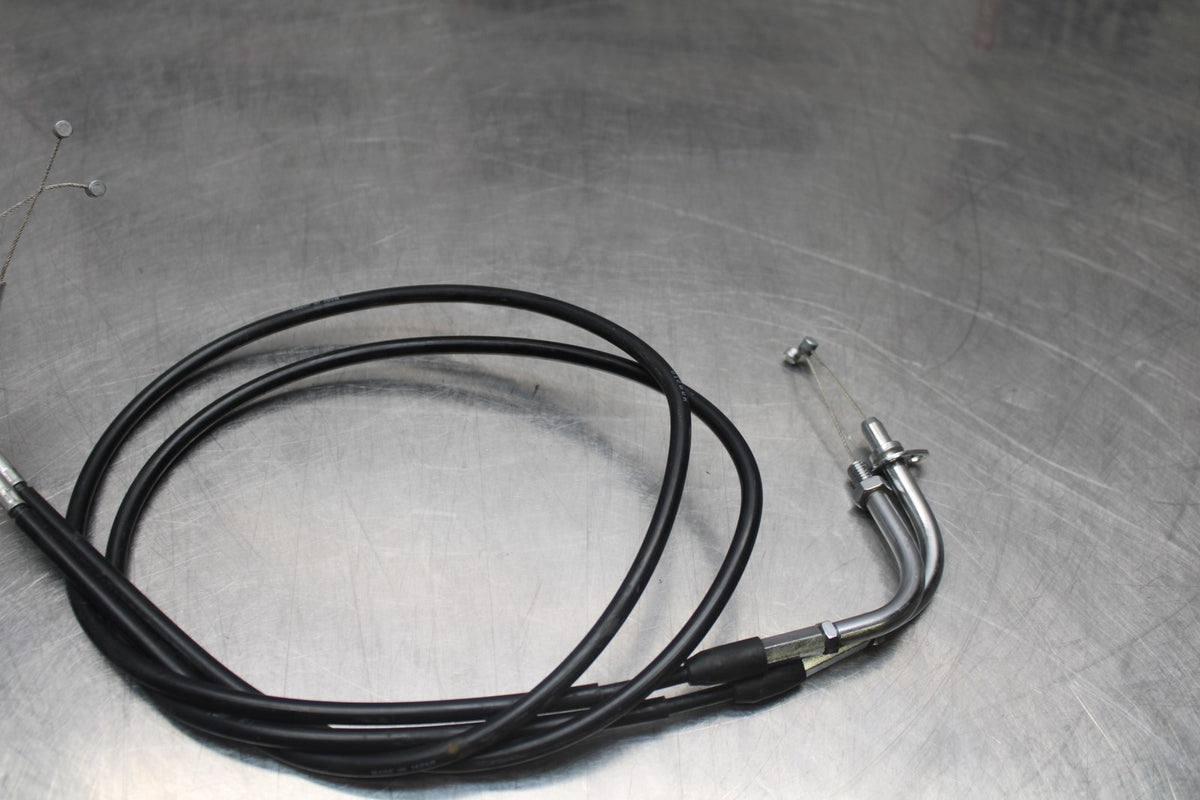 06 KAWASAKI VULCAN 900 THROTTLE CABLES LINES BB799