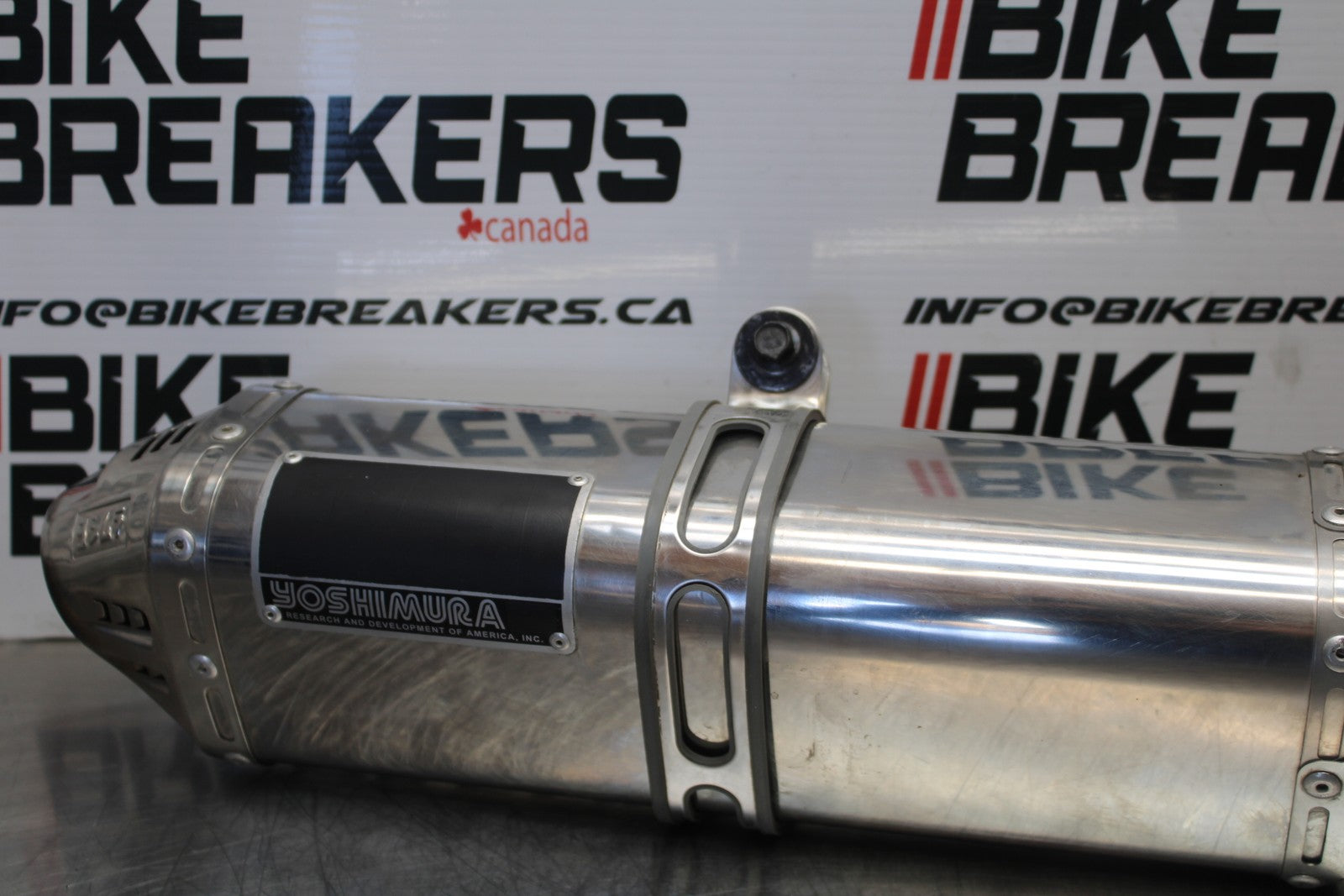 08-10 SUZUKI GSXR 600 YOSHIMURA EXHAUST PIPE MUFFLER SLIP ON CAN SILENCER BB202
