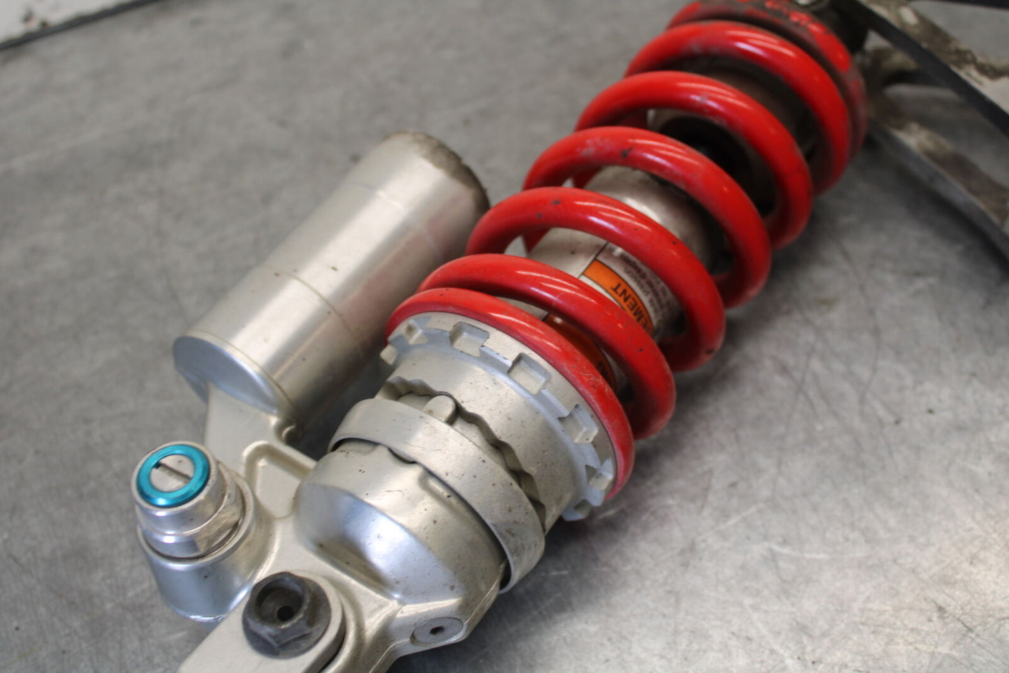 08-09 YAMAHA YZF R6S REAR BACK SHOCK ABSORBER SUSPENSION 5SL-22210-10-00  BB690