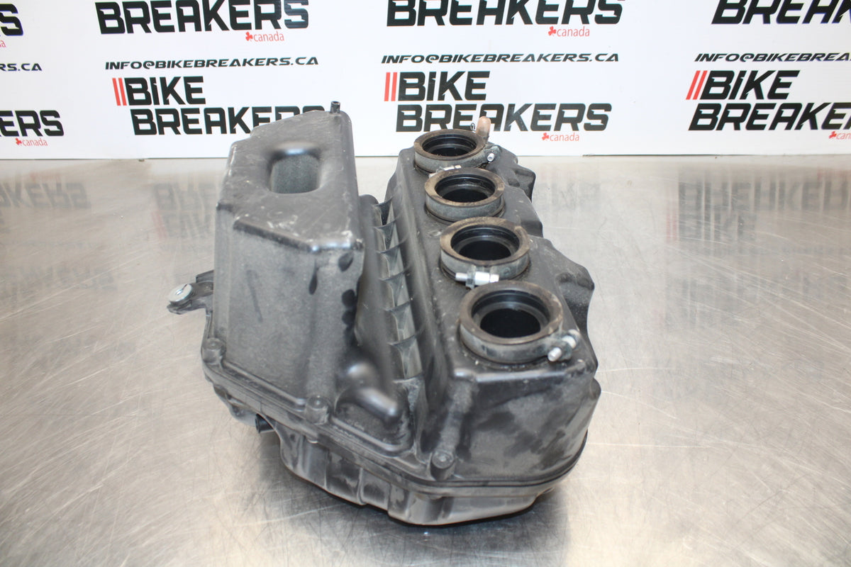 09-15 YAMAHA FZ6R AIRBOX AIR INTAKE FILTER BOX BB161