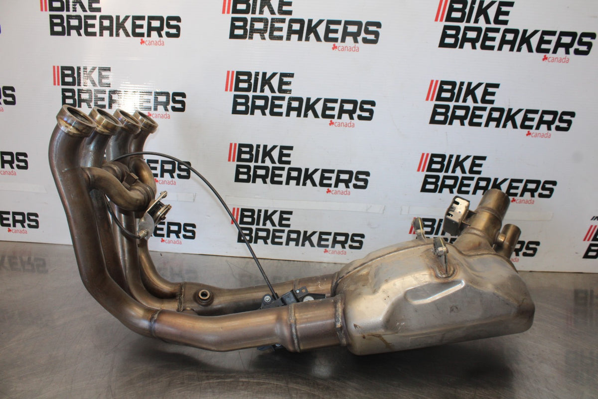 14 BMW S1000R EXHAUST HEADER PIPES MANIFOLD BB604