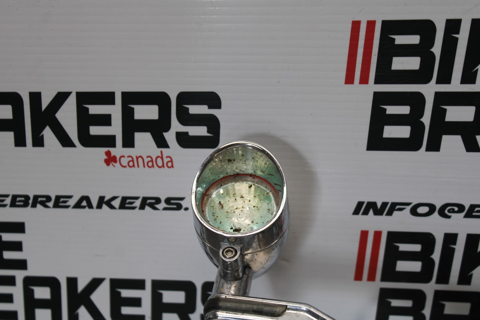 03-08 KAWASAKI VULCAN 1600 FRONT HEAD LIGHT HEADLIGHT SET PAIR BB196