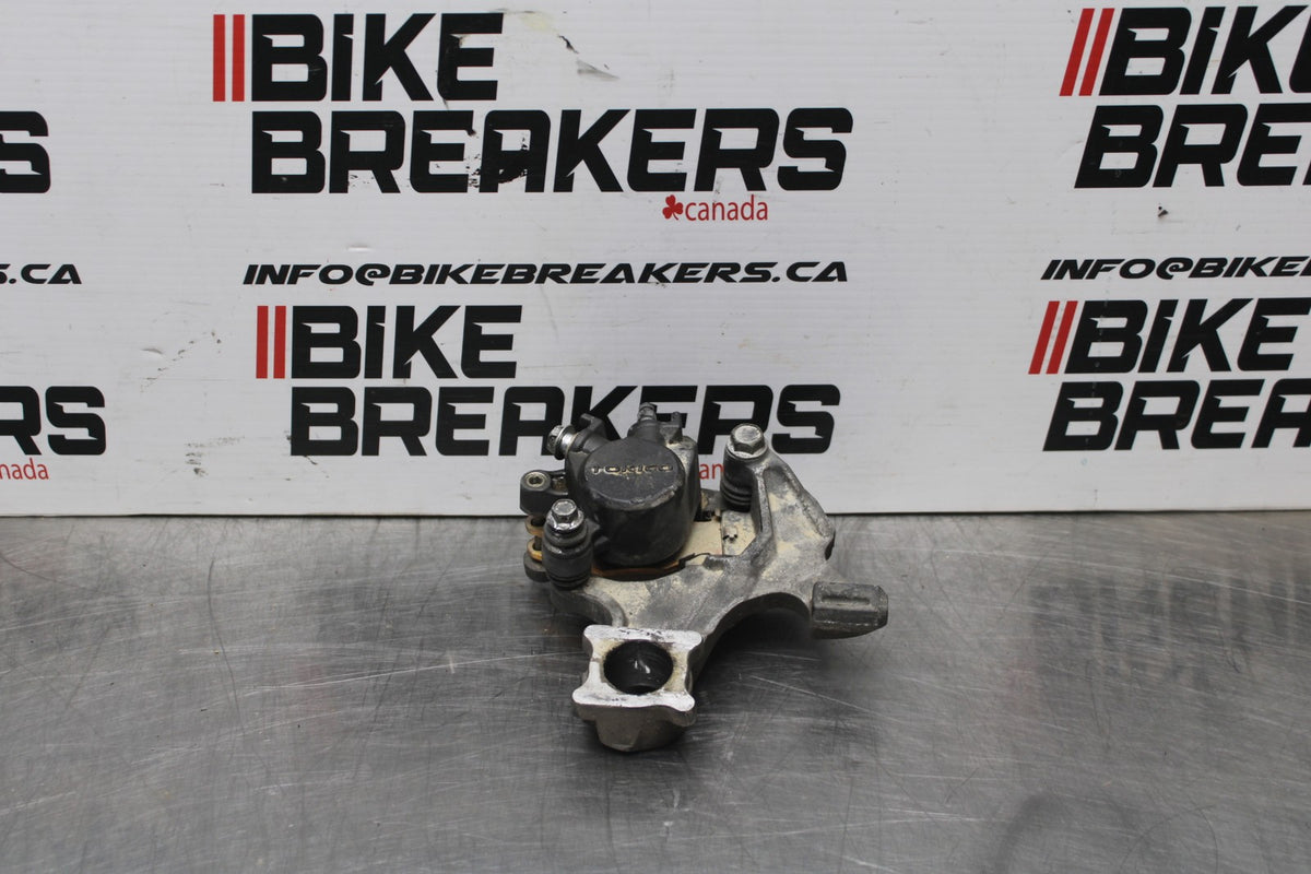 08-10 SUZUKI GSXR750 REAR BACK BRAKE CALIPER W MOUNT BRACKET BB854
