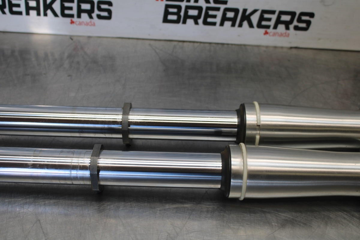 05-09 SUZUKI BOULEVARD C90 FRONT FORKS SHOCK SUSPENSION SET PAIR BB918